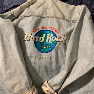 Philadelphia Hard Rock Jean Jacket